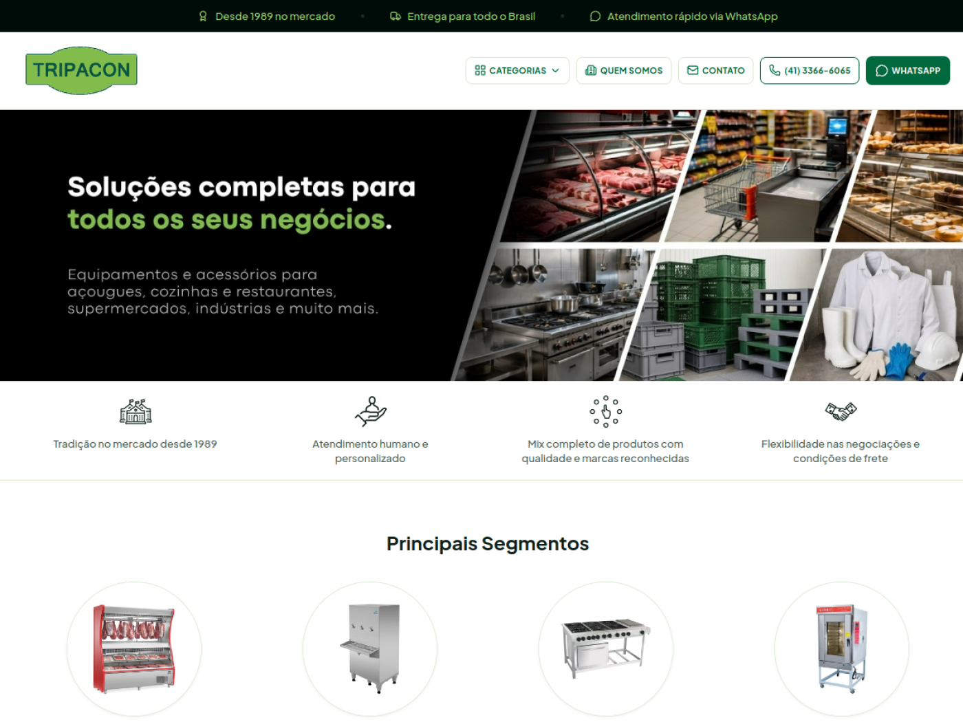 Captura do site Tripacon